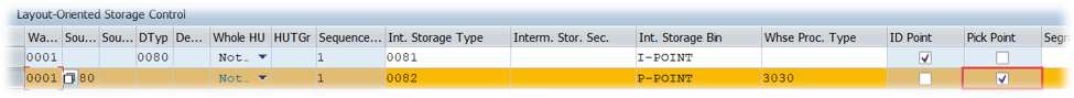 Layout Oriented Storage Control LOSC Settings